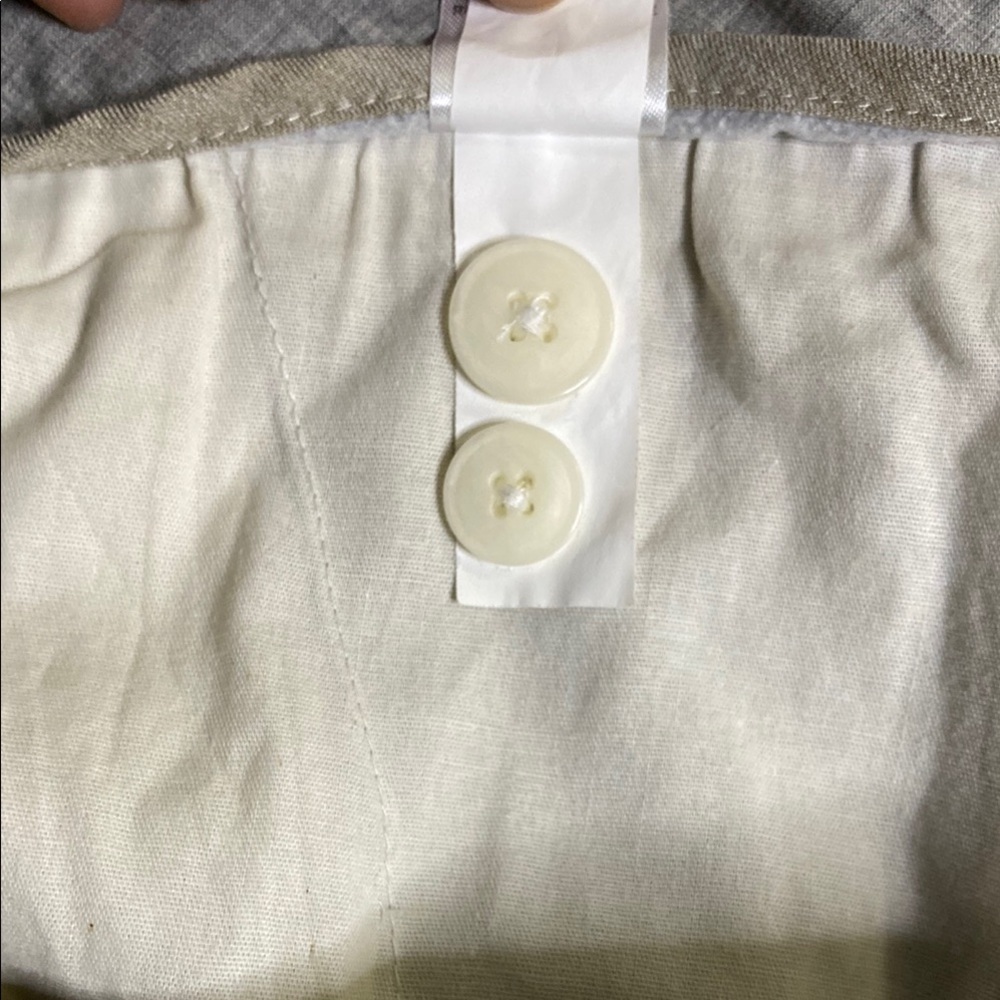 Nordstrom Beige Flat Front Shorts - Picture 8 of 12
